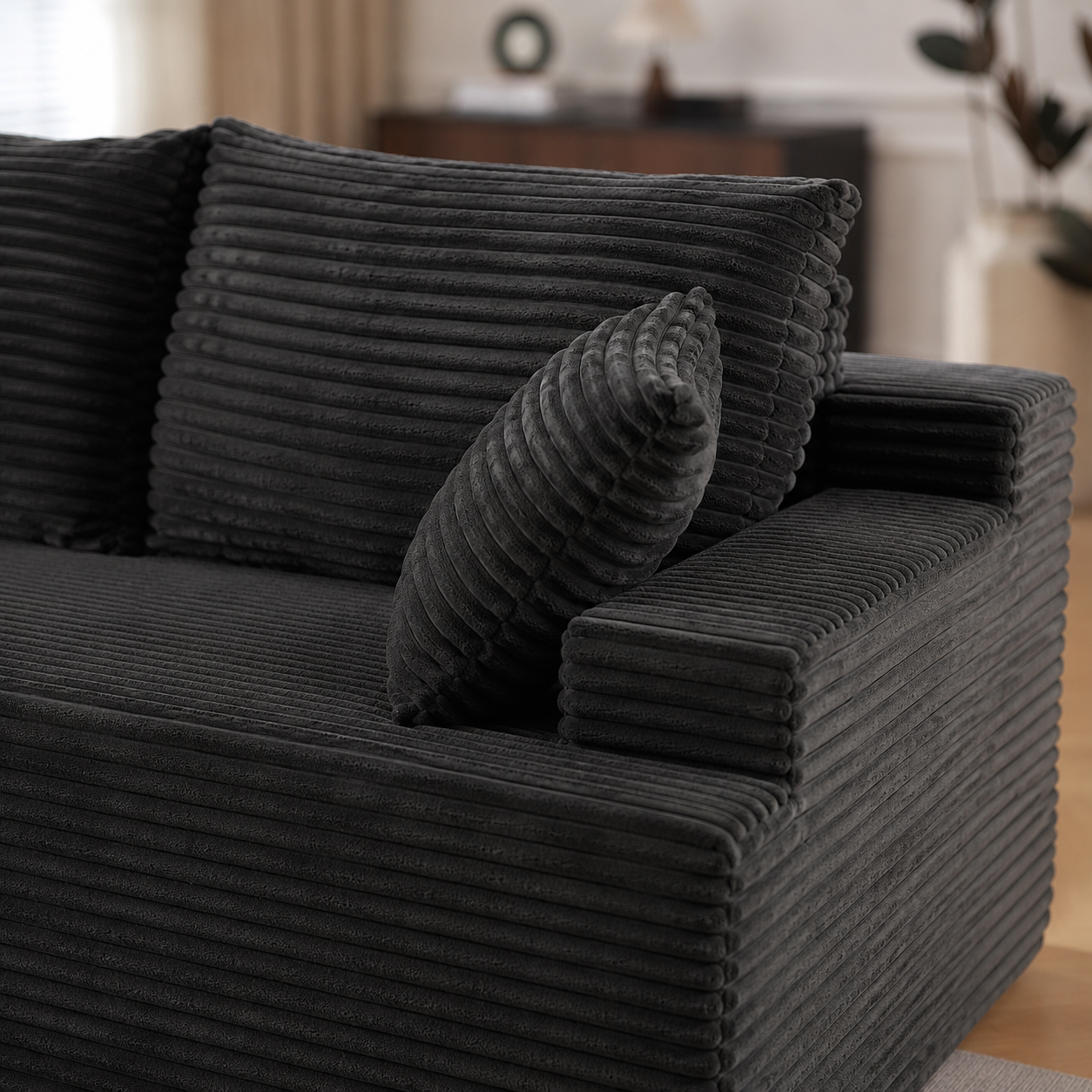 Maro — Bezramowa sofa modułowa z pianki 270 cm
