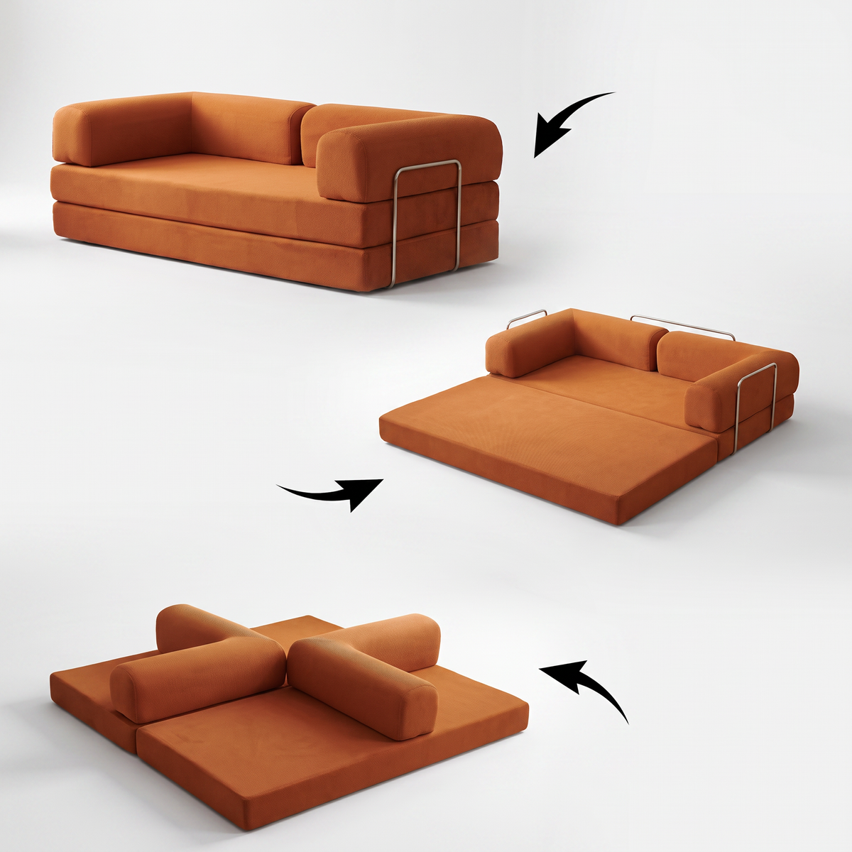 Kado — Sofa modułowa z pianki 200 cm