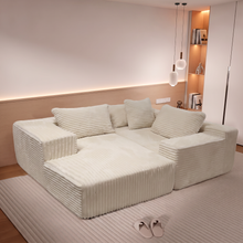 Maro — Bezramowa sofa modułowa z pianki 270 cm
