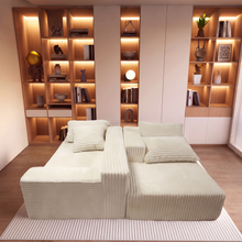 Maro — Bezramowa sofa modułowa z pianki 270 cm