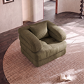 Mova — Bezramowy fotel modułowy 90 cm