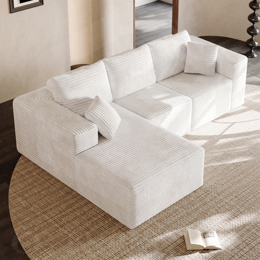 Rivo — Bezramowa sofa modułowa 270 cm