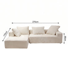 Maro — Bezramowa sofa modułowa z pianki 270 cm