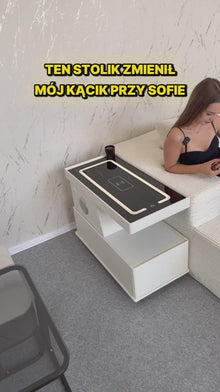 Smart stolik boczny na kółkach Movira
